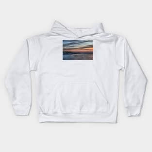 Sunset on Cromer Cliffs Kids Hoodie